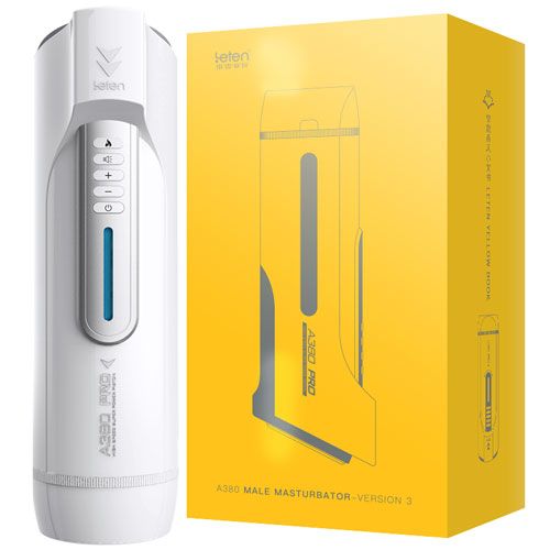 SO3921 Мастурбатор автоматический Leten A380 PRO III v3  с подогревом и голосовым сопровождением