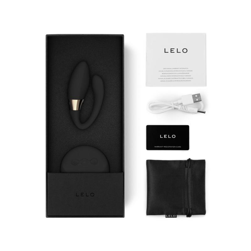 SO8117 Вибратор для пар LELO Tiani Duo Black, 2 мотора, пульт ДУ