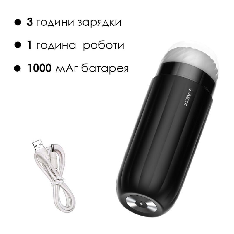SO5098 Интерактивный смарт-мастурбатор с вибрацией и посасыванием Svakom Sam Neo