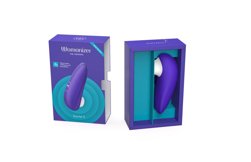 SO8744 Вакуумный клиторальный стимулятор Womanizer Starlet 3 INDIGO
