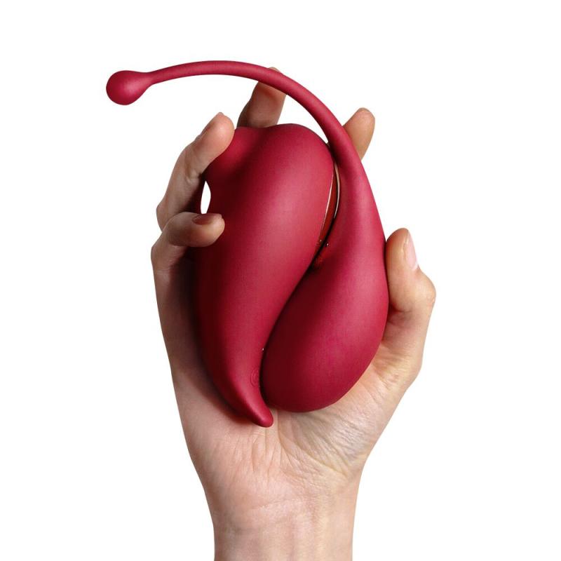 SO4480 Смарт игрушка Adrien Lastic Inspiration: виброяйцо и вакуумный стимулятор с управлением со смартфона