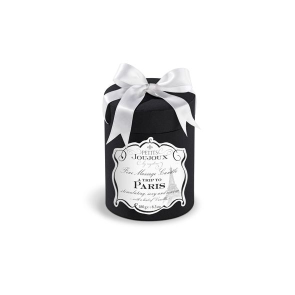 SO3140 Масажна свічка Petits Joujoux - Paris - Vanilla and Sandalwood (190 г) розкішна упаковка