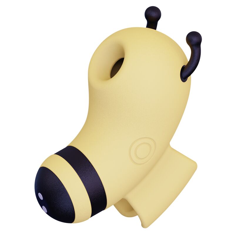 SO6550 Вакуумный стимулятор с микротоками CuteVibe Beebe Yellow, на палец