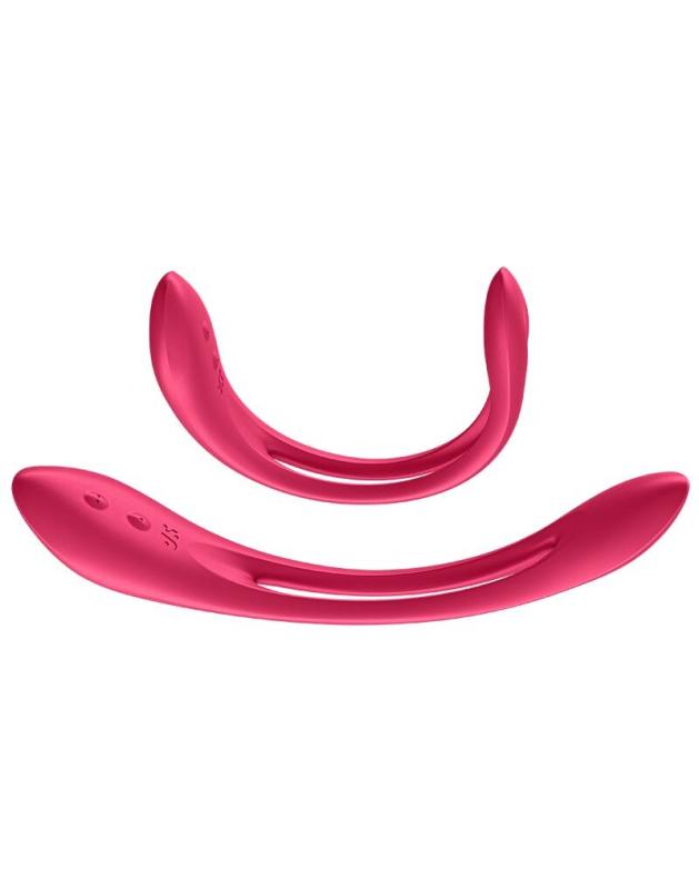 SO6128 Універсальний гнучкий вібратор для пар Satisfyer Elastic Joy Red
