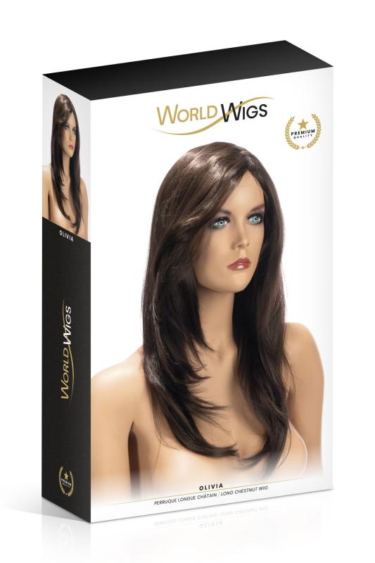 SO4683 Парик World Wigs OLIVIA LONG CHESTNUT