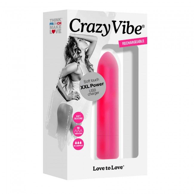 SO4075 Вибропуля Love To Love Crazy Vibe перезаряжаемая