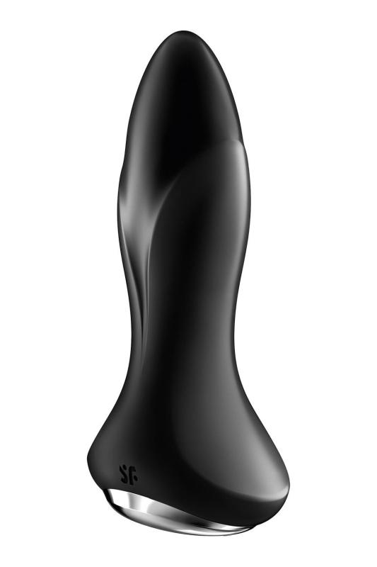 SO6278 Анальная смарт-вибропробка с жемчужным массажем Satisfyer Rotator Plug 1+ Black