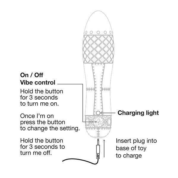 SO2405 Вибратор Rocks Off Dr Roccos Zeppelina в стиле стимпанк, soft-touch силикон