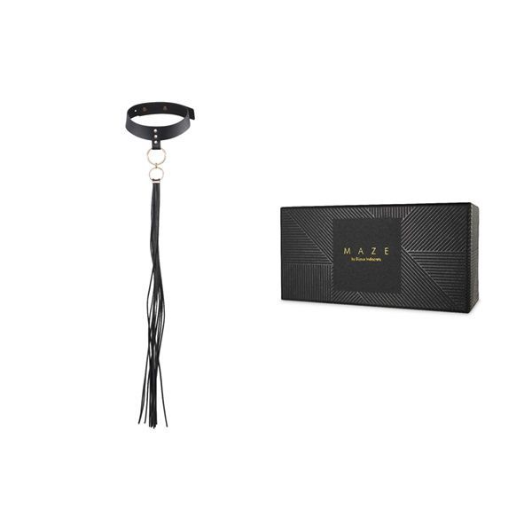 SO2652 Чокер Bijoux Indiscrets MAZE - Tassel Chocker Black