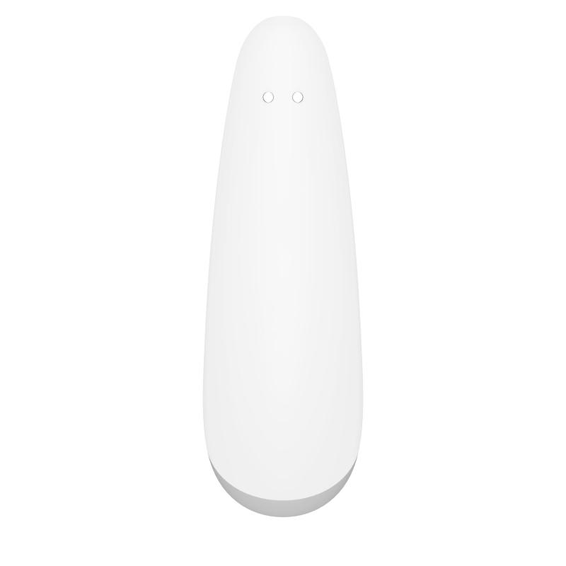 SO3783 Вакуумный клиторальный стимулятор Satisfyer Curvy 2+ White с управлением через интернет