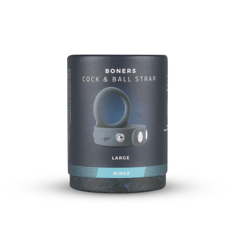 SO8858 Эрекционное кольцо Boners Cock & Ball Strap L
