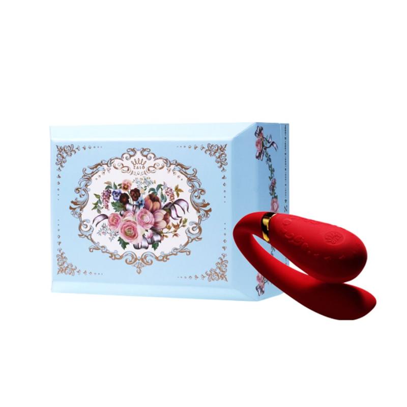 SO6670 Смартвібратор для пар Zalo — Fanfan Bright Red