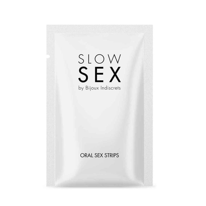 SO5909 Полоски для орального секса Bijoux Indiscrets Slow Sex Oral sex strips