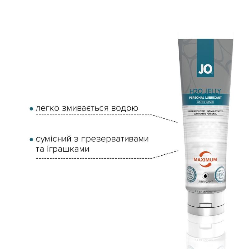 SO1454 Густой лубрикант на водной основе System JO H2O JELLY - MAXIMUM (120 мл)