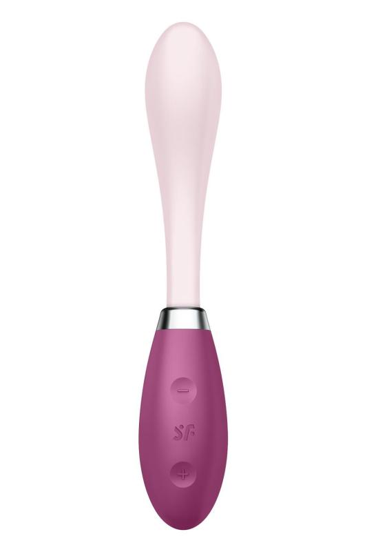 SO6728 Вибратор Satisfyer G-Spot Flex 3 Red, гибкий ствол с фиксацией положения