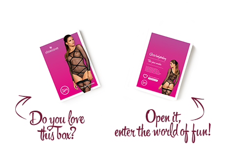 SO7241 Бодистокинг Obsessive Bodystocking G320 S/M/L, чулки, боди, декор в виде линий