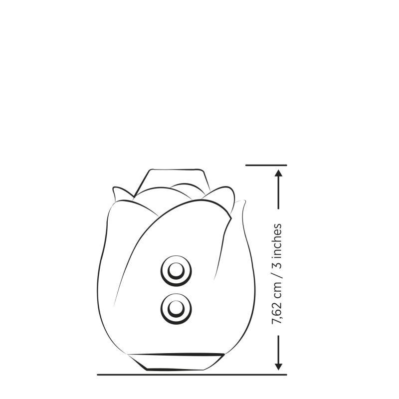 SO8738 Вакуумный клиторальный стимулятор Romp ROSE