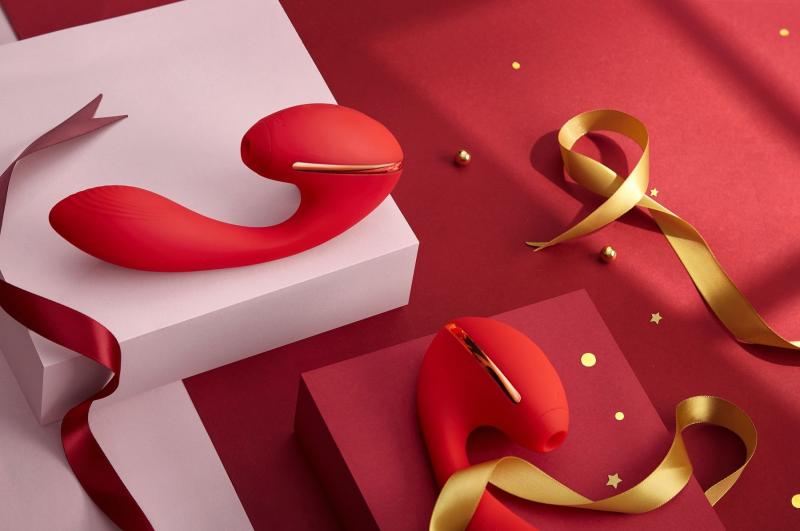 SO3618 Вакуумный вибратор KISTOY Tina с подогревом, вагинально-клиторальный, диаметр 3,5см