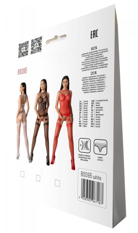 SO8928 Бодистокинг Passion BS095 white