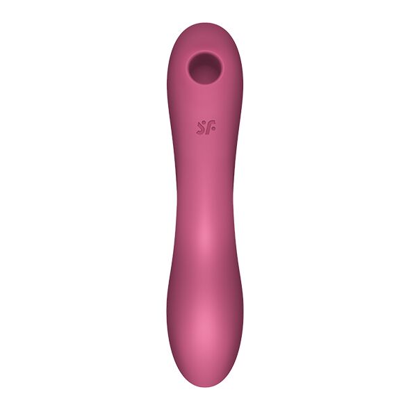 SO6117 Вакуумный стимулятор с вибрацией Satisfyer Curvy Trinity 3 Red