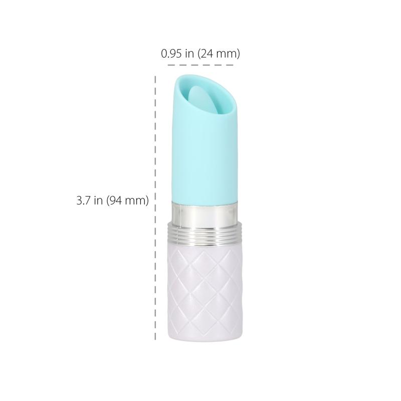SO7752 Вибратор Pillow Talk Lusty Luxurious Flickering Massager - Teal