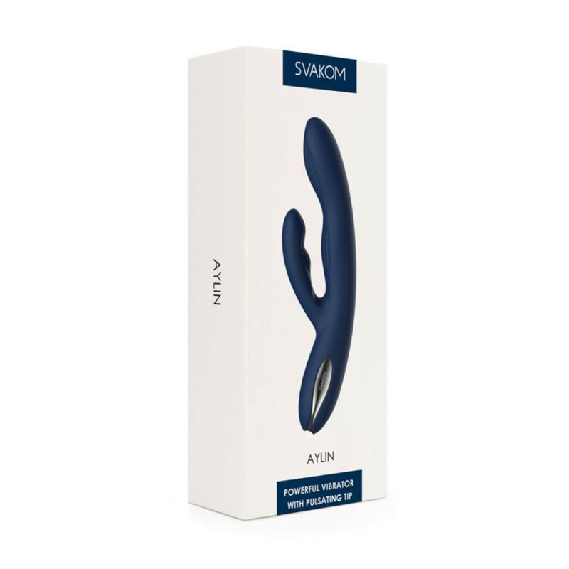 SO6995 Вибратор-кролик Svakom Aylin, пульсирующая область для точки G