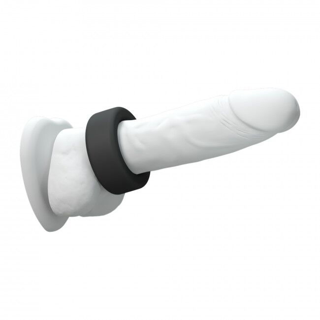 SO5090 Эрекционное кольцо широкое Love To Love COOL RING - BLACK ONYX