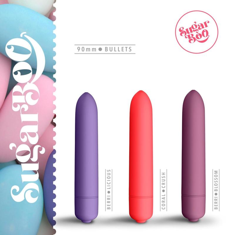 SO6626 Вибропуля SugarBoo Berri Licious, 10 уровней интенсивности