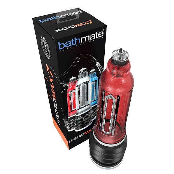 HM-30-BR Гидропомпа Bathmate Hydromax 7 Red (X30), для члена длиной от 12,5 до 18см, диаметр до 5см
