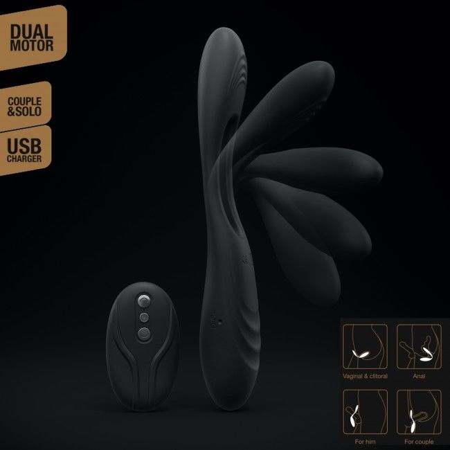 SO4067 Вибратор для пар Dorcel MULTI JOY с пультом ДУ
