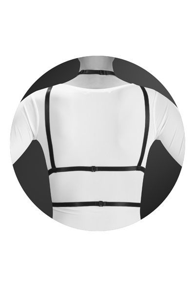 SO2227 Портупея на грудь Bijoux Pour Toi - LAURA, эластичный полиэстер