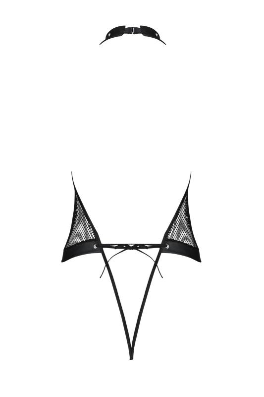 SO8448 Боди-халтер с открытым доступом Passion MOONLIGHT BODY L/XL black