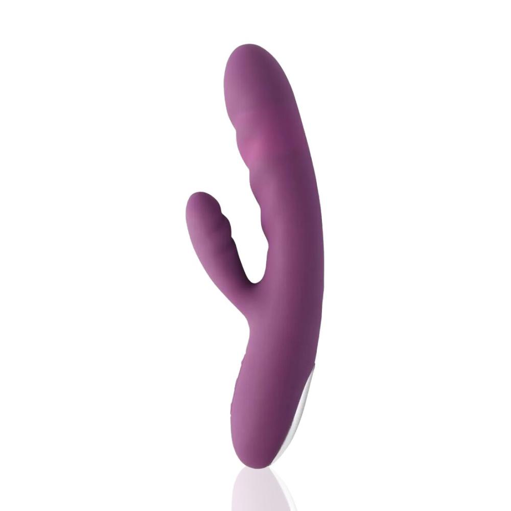 SO6996 Вібратор-кролик Svakom Avery Lilac зі стовбуром, що рухається, рух вперед-назад