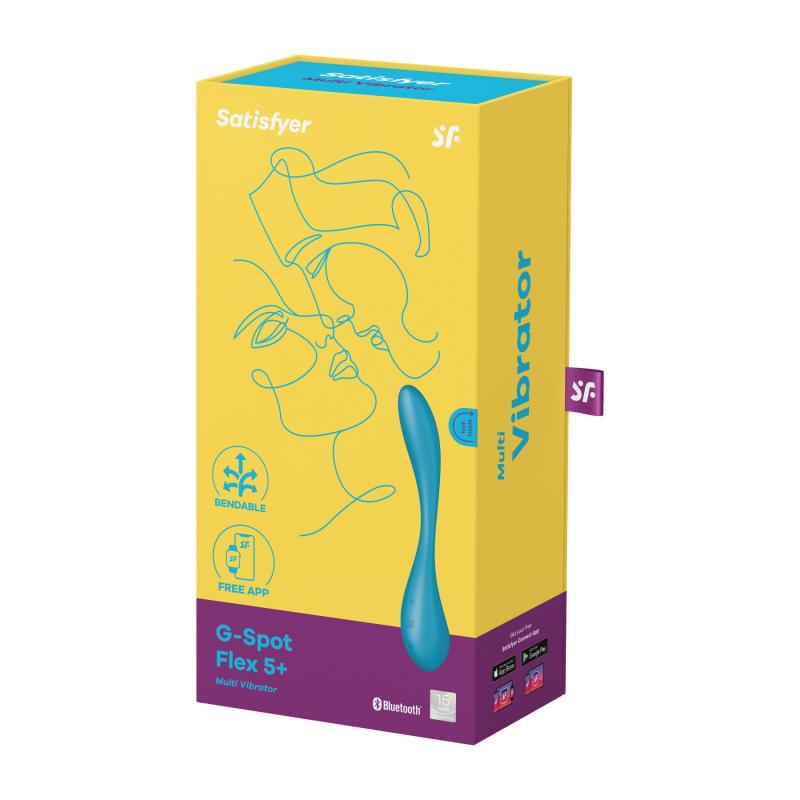 SO7804 Универсальный вибратор Satisfyer G-Spot Flex 5+ Petrol