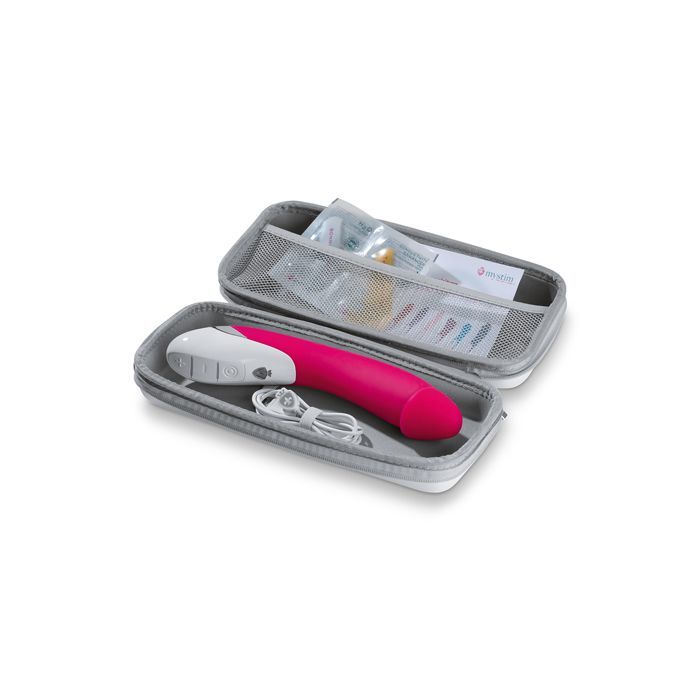 SO2986 Мощный вибратор Mystim Terrific Truman Pink с двумя моторами и выраженной головкой