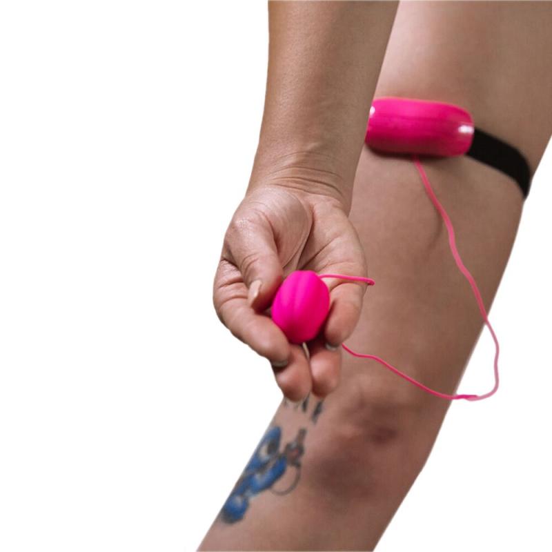 AD40681 Виброяйцо Adrien Lastic Playball для стимуляции точки А, с турборежимом, крепление к ноге