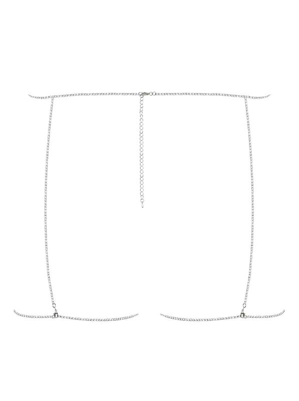 SO7690 Цепочка-гартеры с камнями Obsessive Bijou 905