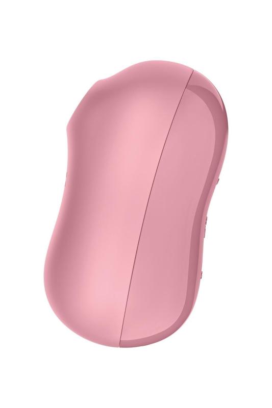 SO6282 Вакуумный стимулятор с вибрацией Satisfyer Cotton Candy Light Red