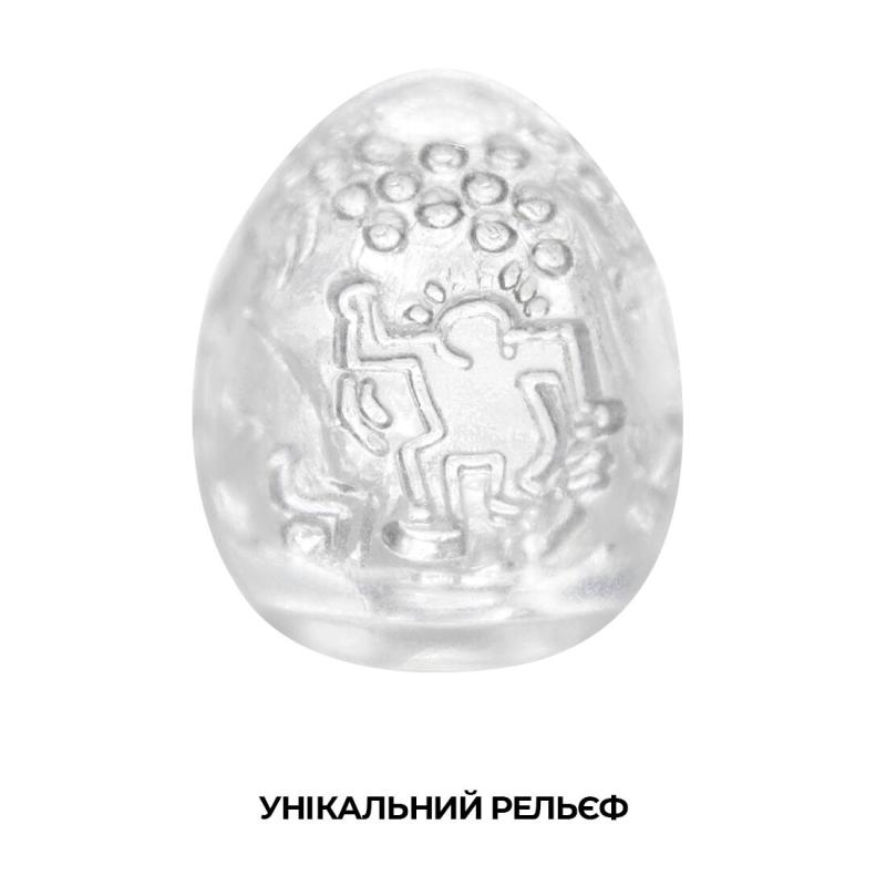 SO1702 Мастурбатор-яйцо Tenga Keith Haring Egg Dance