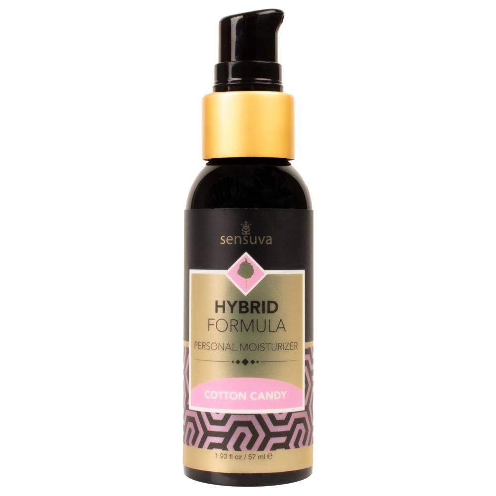 SO3241 Смазка водно-силиконовая Sensuva Hybrid Cotton Candy (57 мл) без сахара, можно для оральных ласк