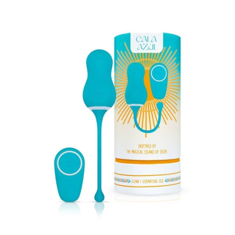 SO8886 Виброяйцо Cala Azul - Elena Vibrating Egg With Remote Control