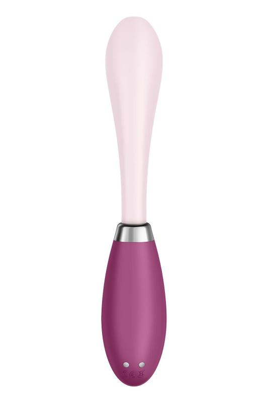 SO6728 Вибратор Satisfyer G-Spot Flex 3 Red, гибкий ствол с фиксацией положения