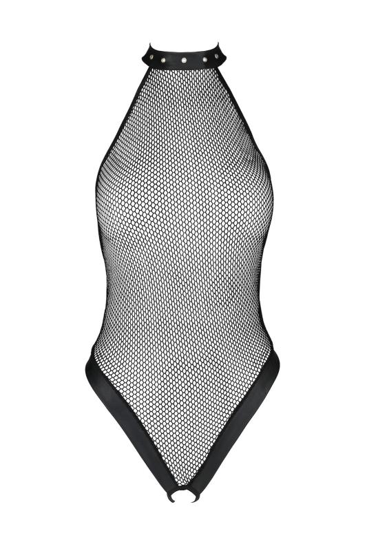 SO8448 Боди-халтер с открытым доступом Passion MOONLIGHT BODY L/XL black