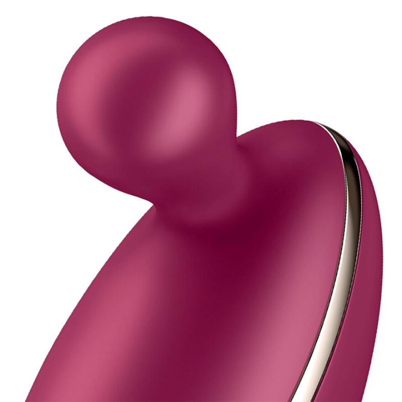 SO8413 Вибратор для наружной стимуляции Satisfyer Spot On 1 Berry, гибкий отросток