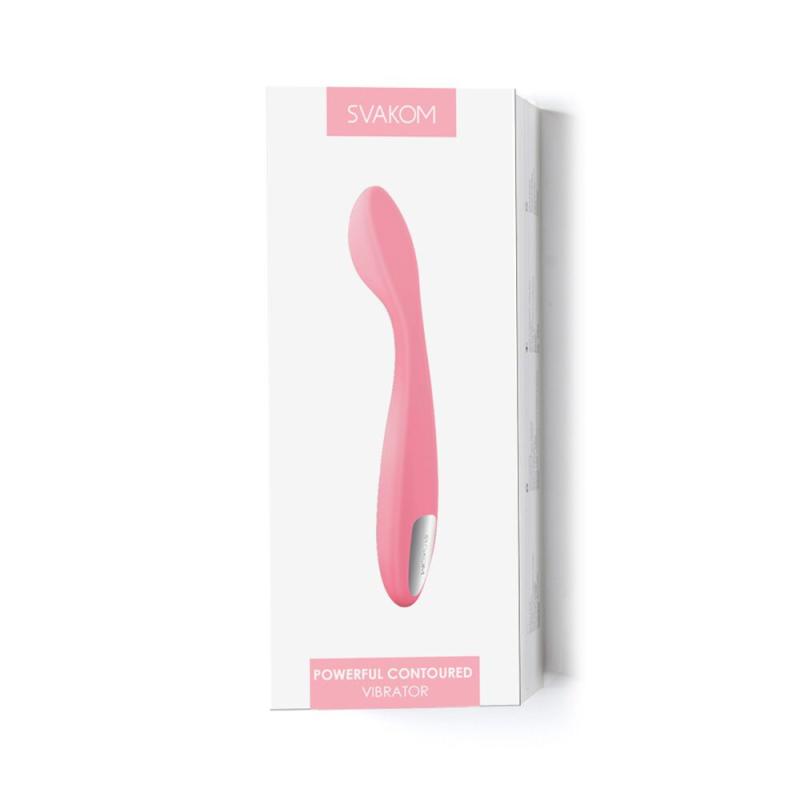 SO4832 Стимулятор клитора и точки G  Svakom Keri Pale Pink