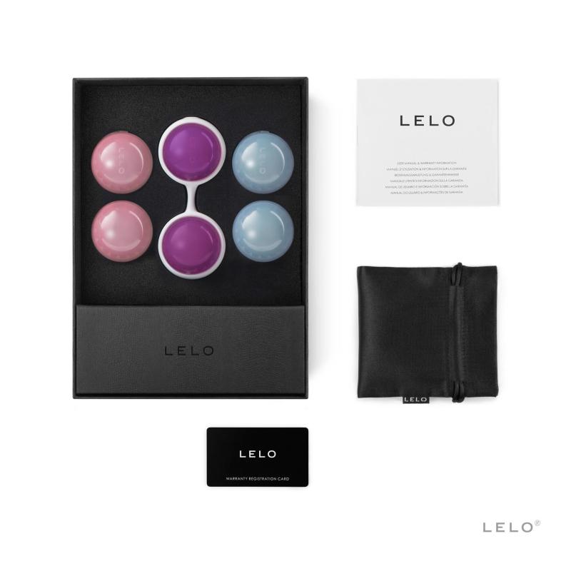 SO8084 Набор вагинальных шариков LELO Beads Plus, диаметр 3,5 см, изменяемая нагрузка, 2х28, 2х37 и 2х60 г