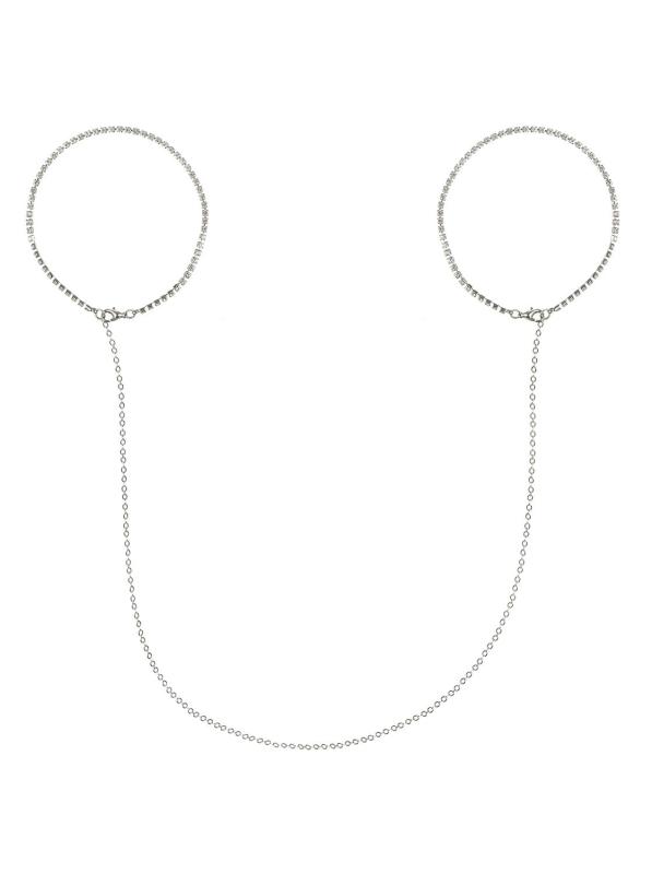 SO7691 Цепочки-наручники с камнями Obsessive Bijou 907