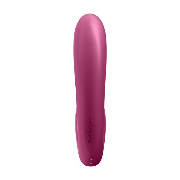 SO6113 Вакуумный смарт-вибратор Satisfyer Sunray Berry, 4 положение ствола