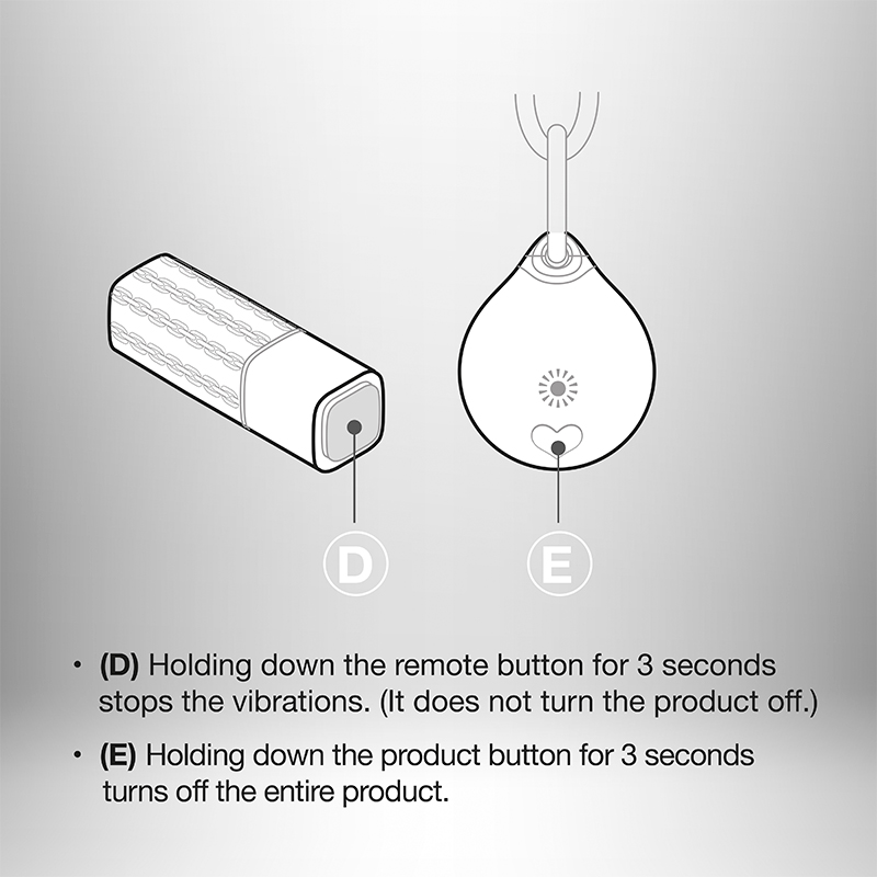 SO1335 Мощное виброяйцо Rocks Off Ball & Chain с пультом ДУ