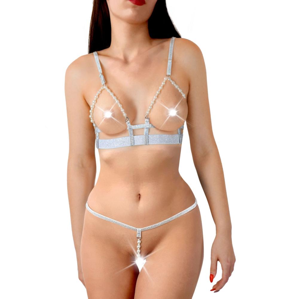 SO7761 Сексуальный набор белья Art of Sex - Sweet Angel, размер XS-M, цвет белый